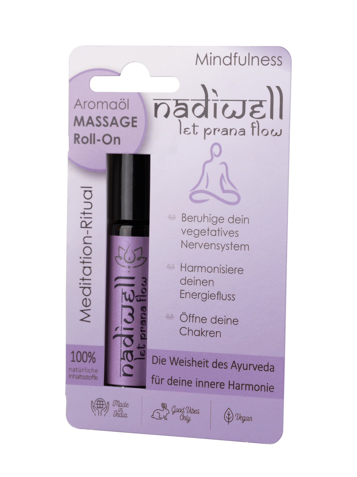 Nadiwell "Mindfulness" Aromaöl Massage Roll On 10ml
