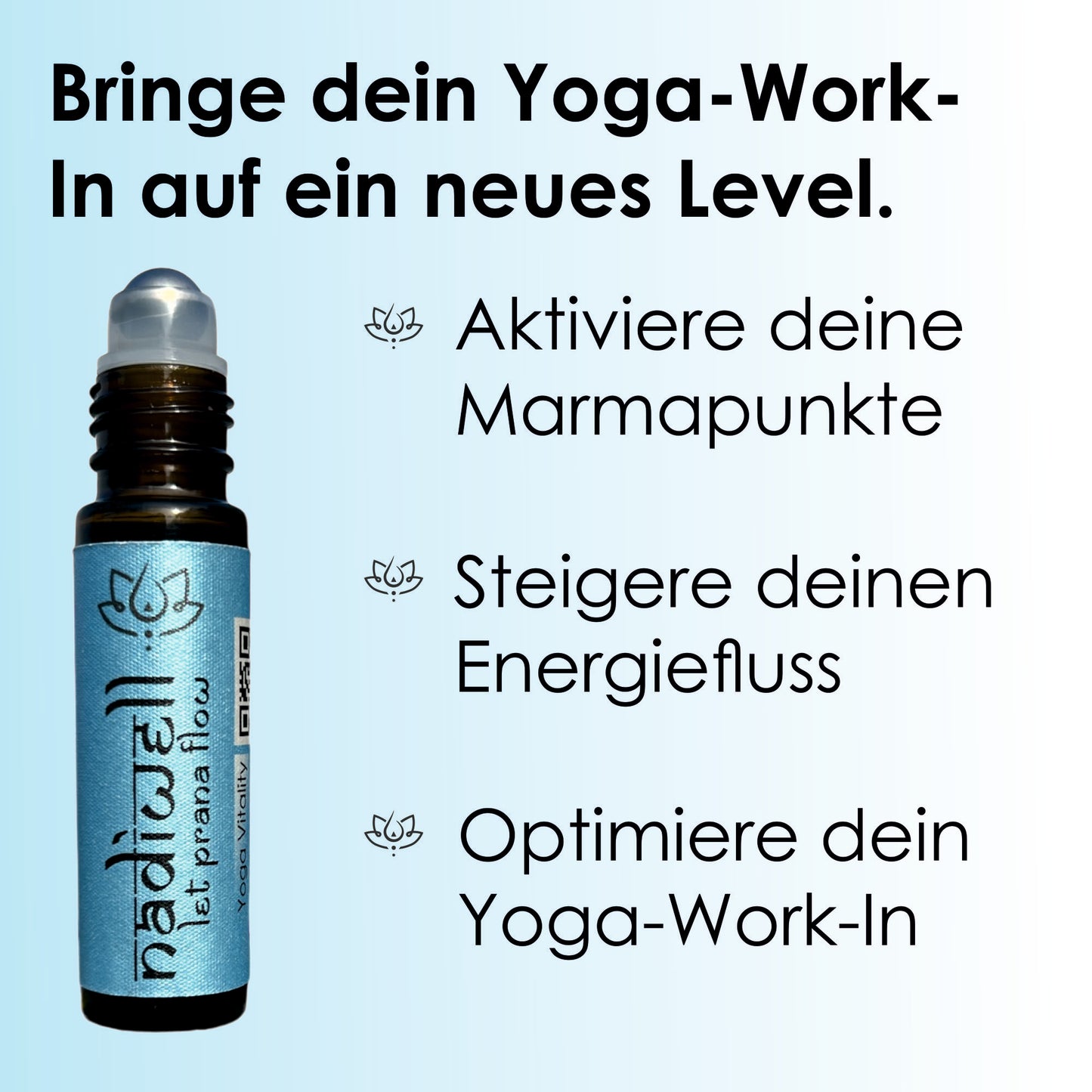 Nadiwell "Yoga Vitality" Aromaöl Massage Roll On 10ml