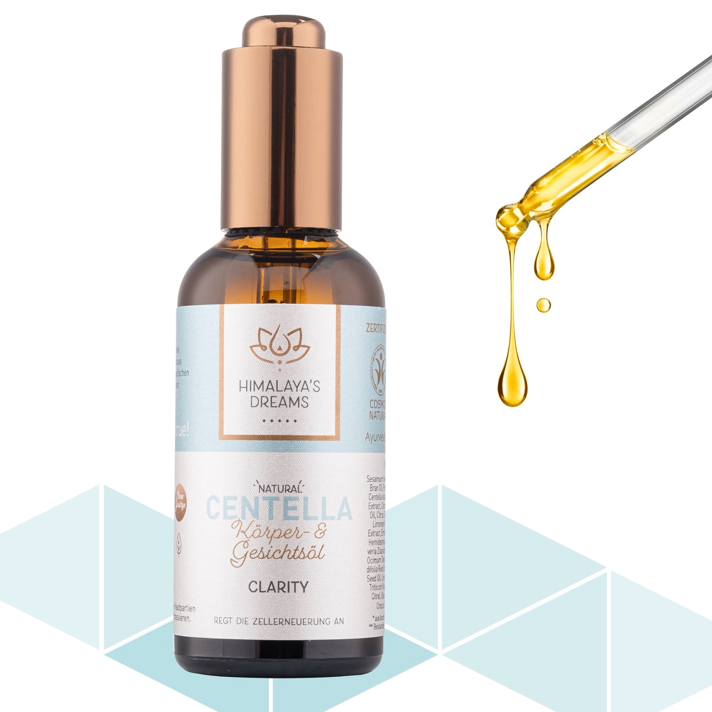 Ayurveda Körper- und Gesichtsöl Centella/Clarity 100ml