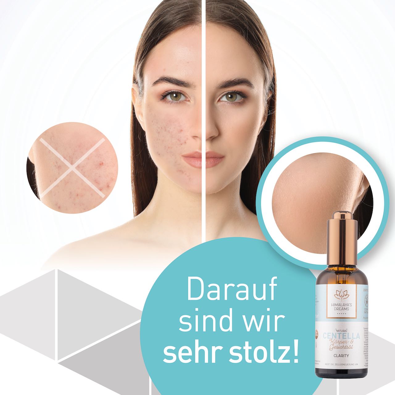 Ayurveda Körper- und Gesichtsöl Centella/Clarity 100ml