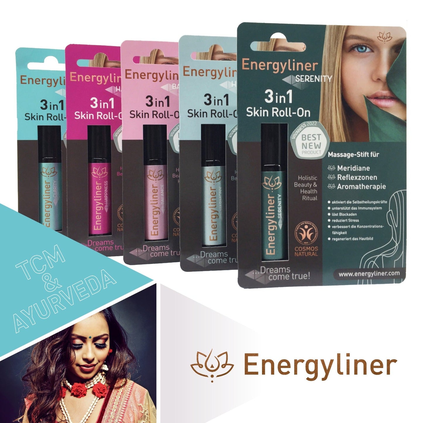 Energyliner Clarity / 3 in 1 Skin Roll-On / 10ml