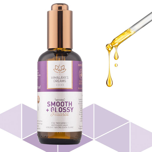 Ayurveda Haaröl Smooth&Glossy 100ml ZERTIFIZIERTE NATURKOSMETIK