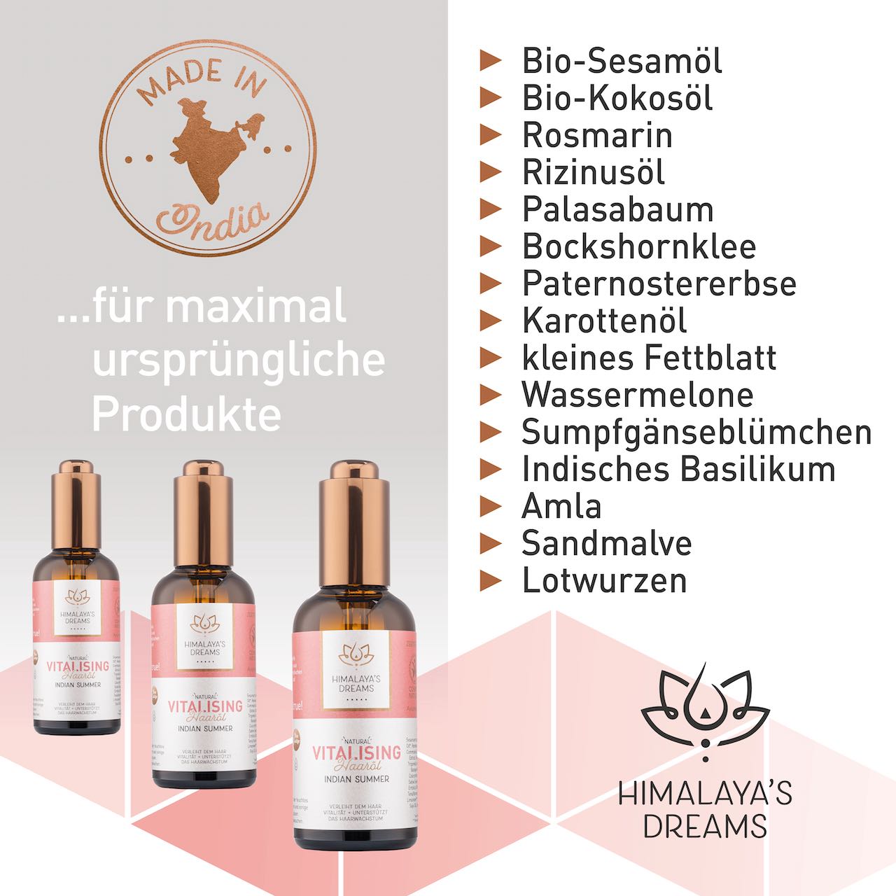Ayurveda Haaröl Vitalising/Indian Summer 100ml