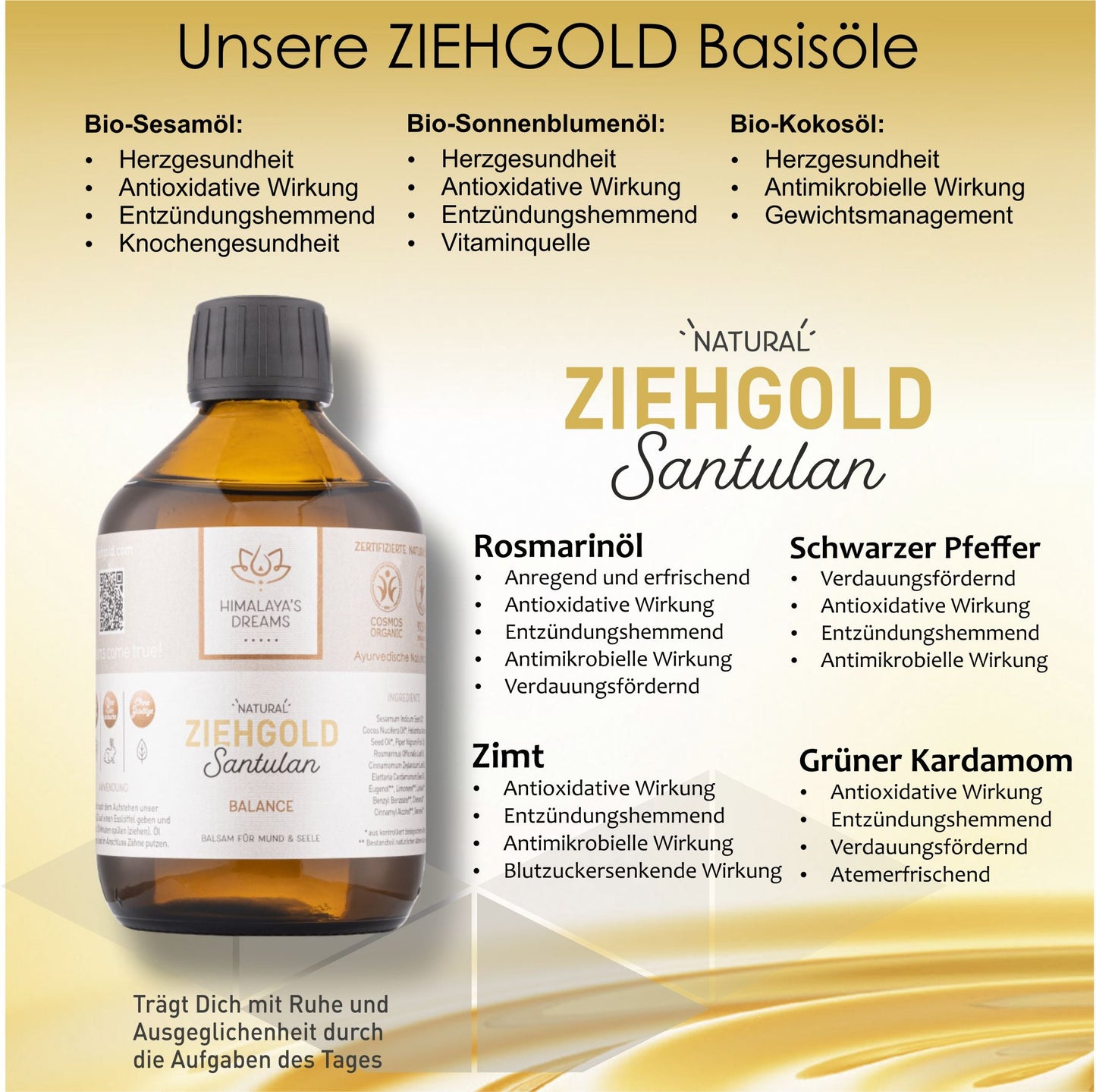 Ayurveda Ziehgold SANTULAN 250ml