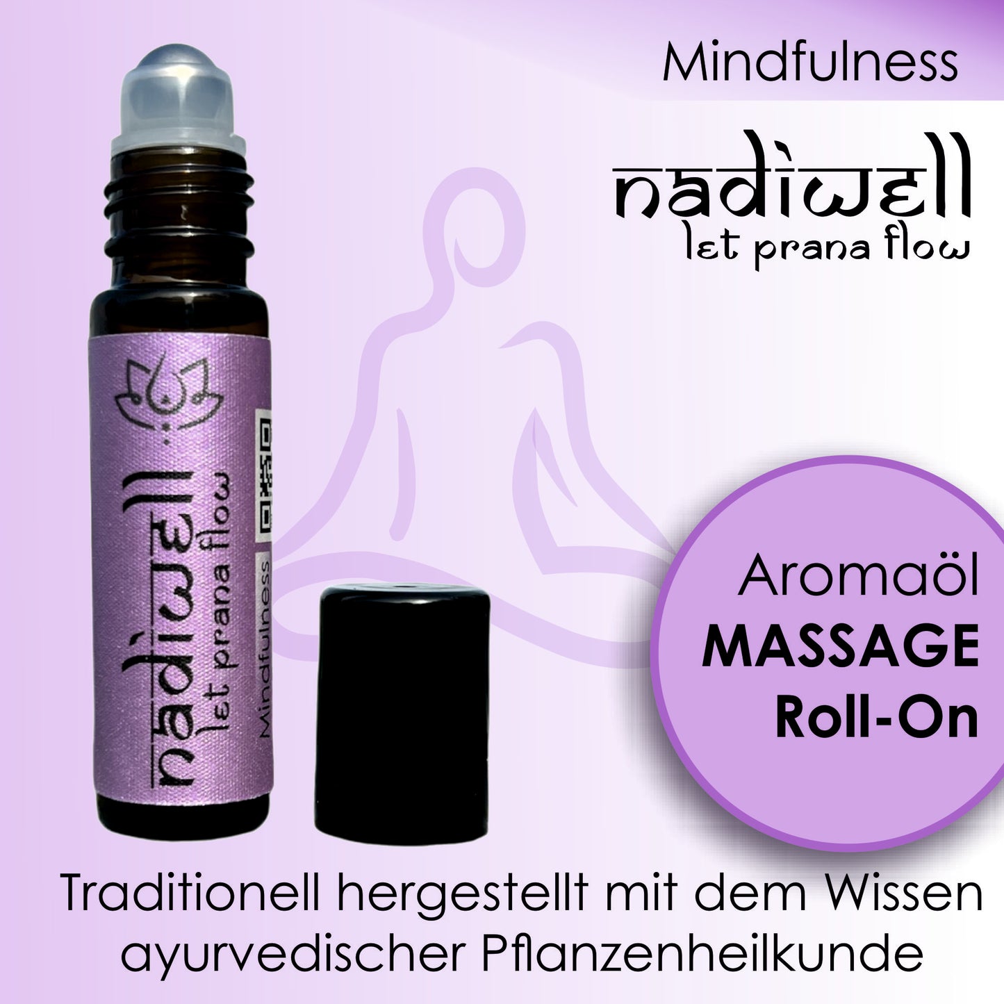 Nadiwell "Mindfulness" Aromaöl Massage Roll On 10ml