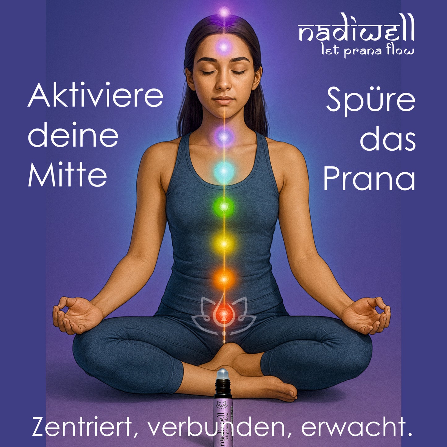Nadiwell "Mindfulness" Aromaöl Massage Roll On 10ml
