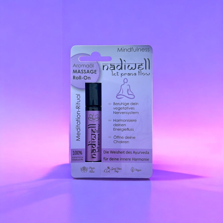 Nadiwell "Mindfulness" Aromaöl Massage Roll On 10ml